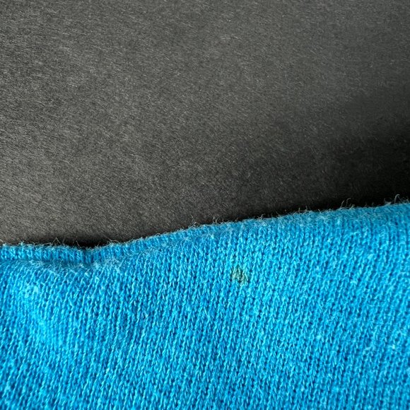 Y2K NFL Carolina Panthers Football Sweatshirt Fits Small Blue Crewneck Tag L - Picture 3 of 15